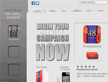 Tablet Screenshot of masterthe48.com